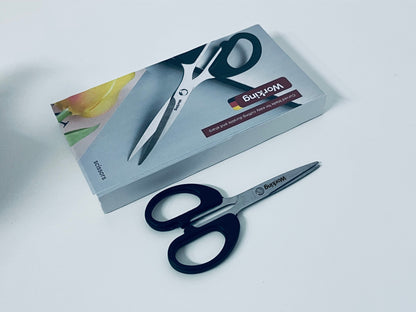 【Working Multipurpose Curved-Blade Scissors】—— Reliable Tool for Smooth Cutting Tasks