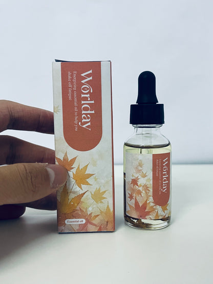 Worlday  Essential Oil - Fatigue-Relieving Formula in Seasonal Packaging