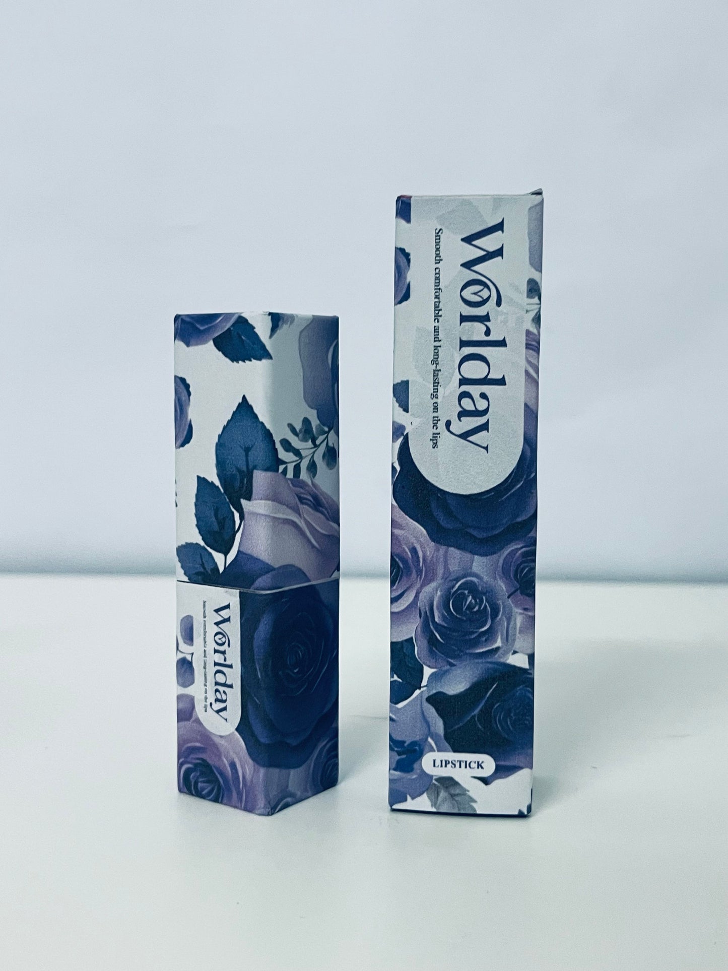 Worlday Purple Lipstick - Smooth Matte Formula for Bold, Long-Lasting Wear