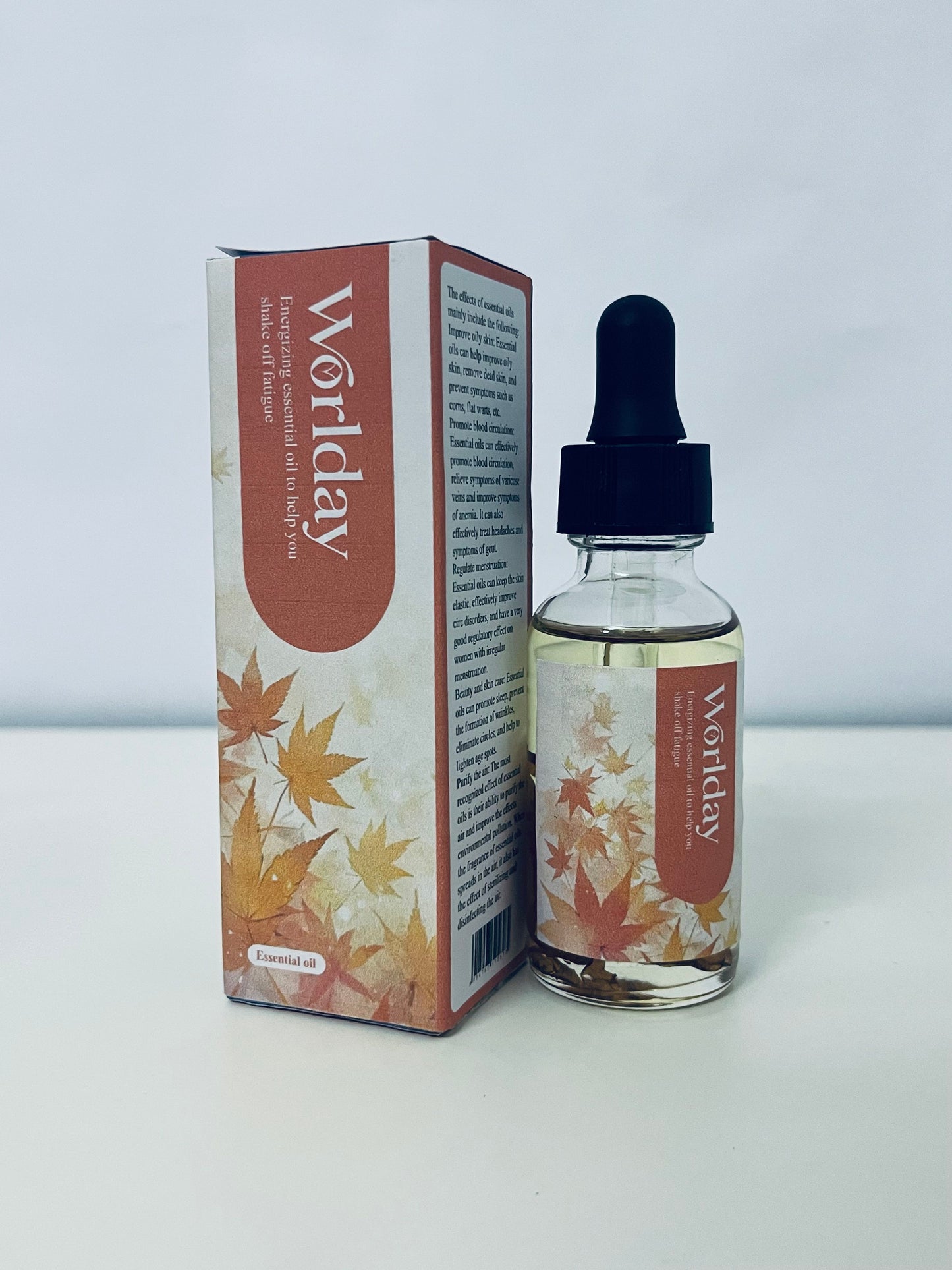 Worlday  Essential Oil - Fatigue-Relieving Formula in Seasonal Packaging