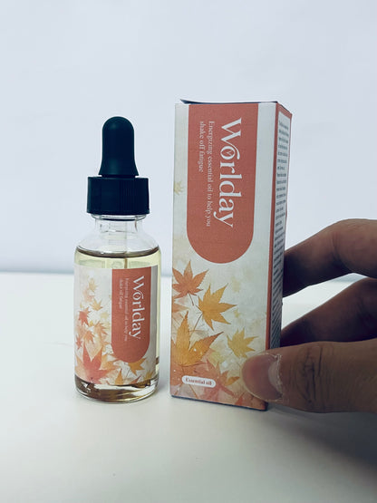 Worlday  Essential Oil - Fatigue-Relieving Formula in Seasonal Packaging