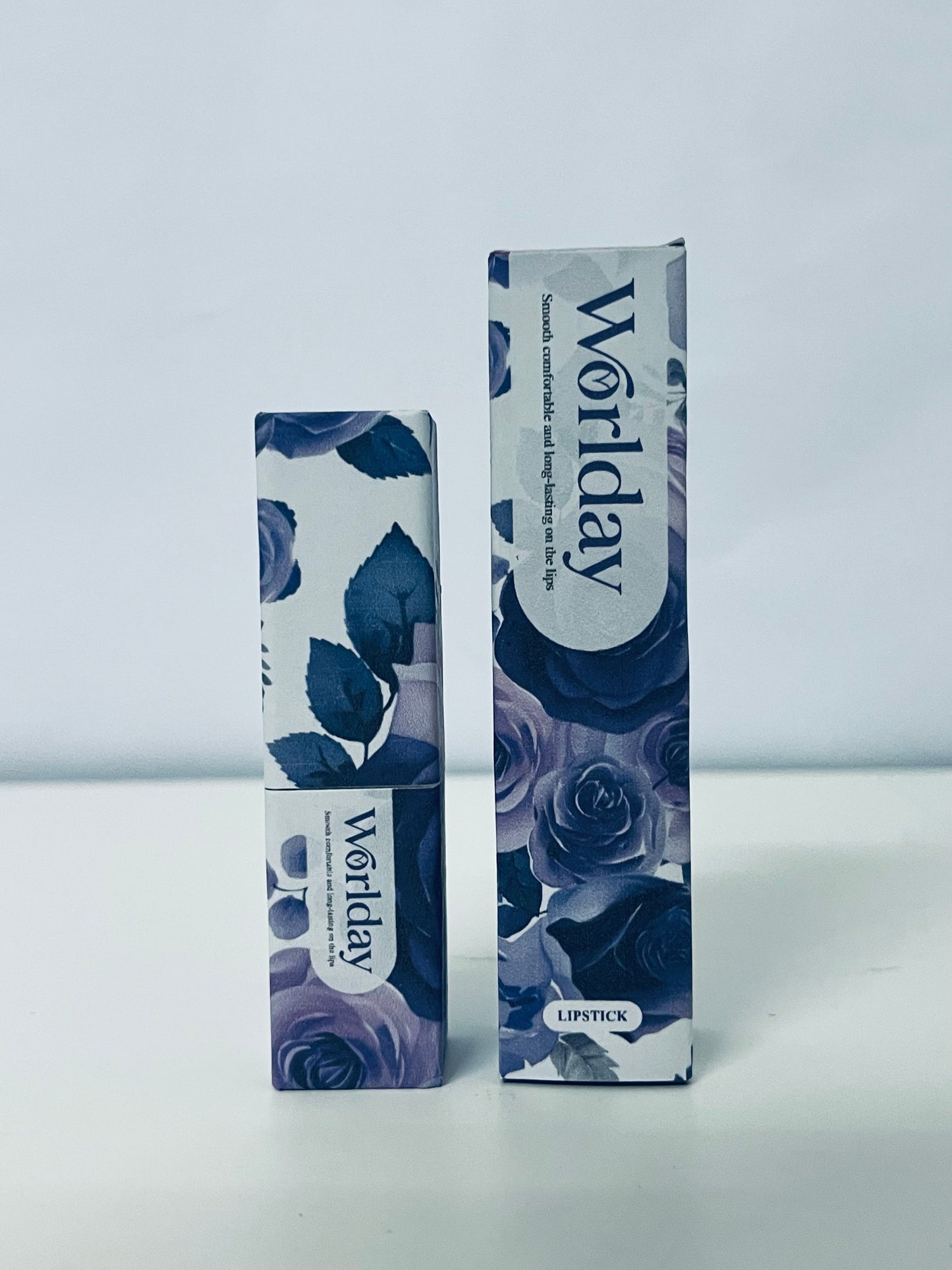 Worlday Purple Lipstick - Smooth Matte Formula for Bold, Long-Lasting Wear