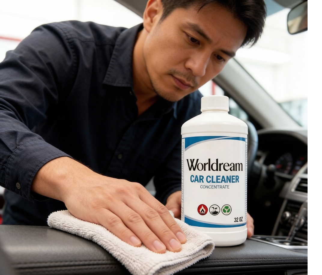 【Worldream Concentrated Car Cleaner】—— Professional-Grade Cleaning Power for a Spotless Vehicle