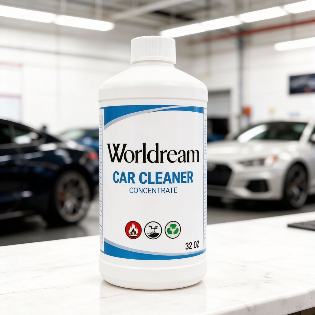 【Worldream Concentrated Car Cleaner】—— Professional-Grade Cleaning Power for a Spotless Vehicle