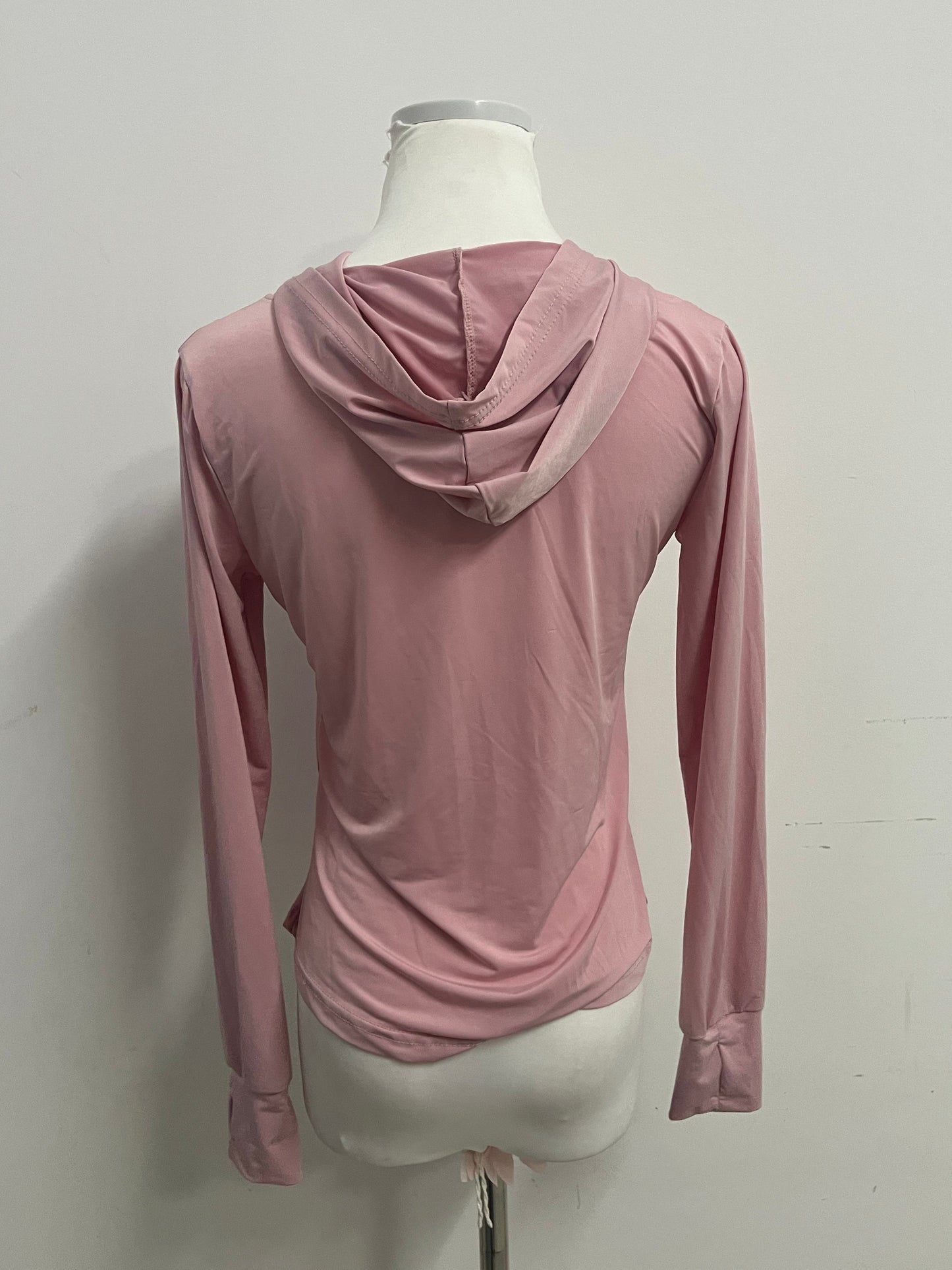 Wothink UPF 50+  Pink Sun Protection Athletic Top - Full-Zip Long-Sleeve