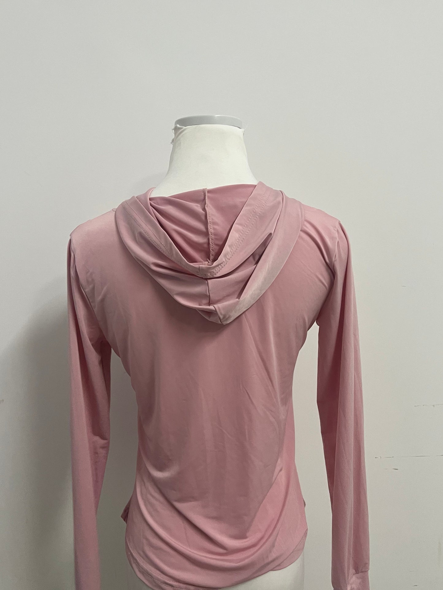 Wothink UPF 50+  Pink Sun Protection Athletic Top - Full-Zip Long-Sleeve