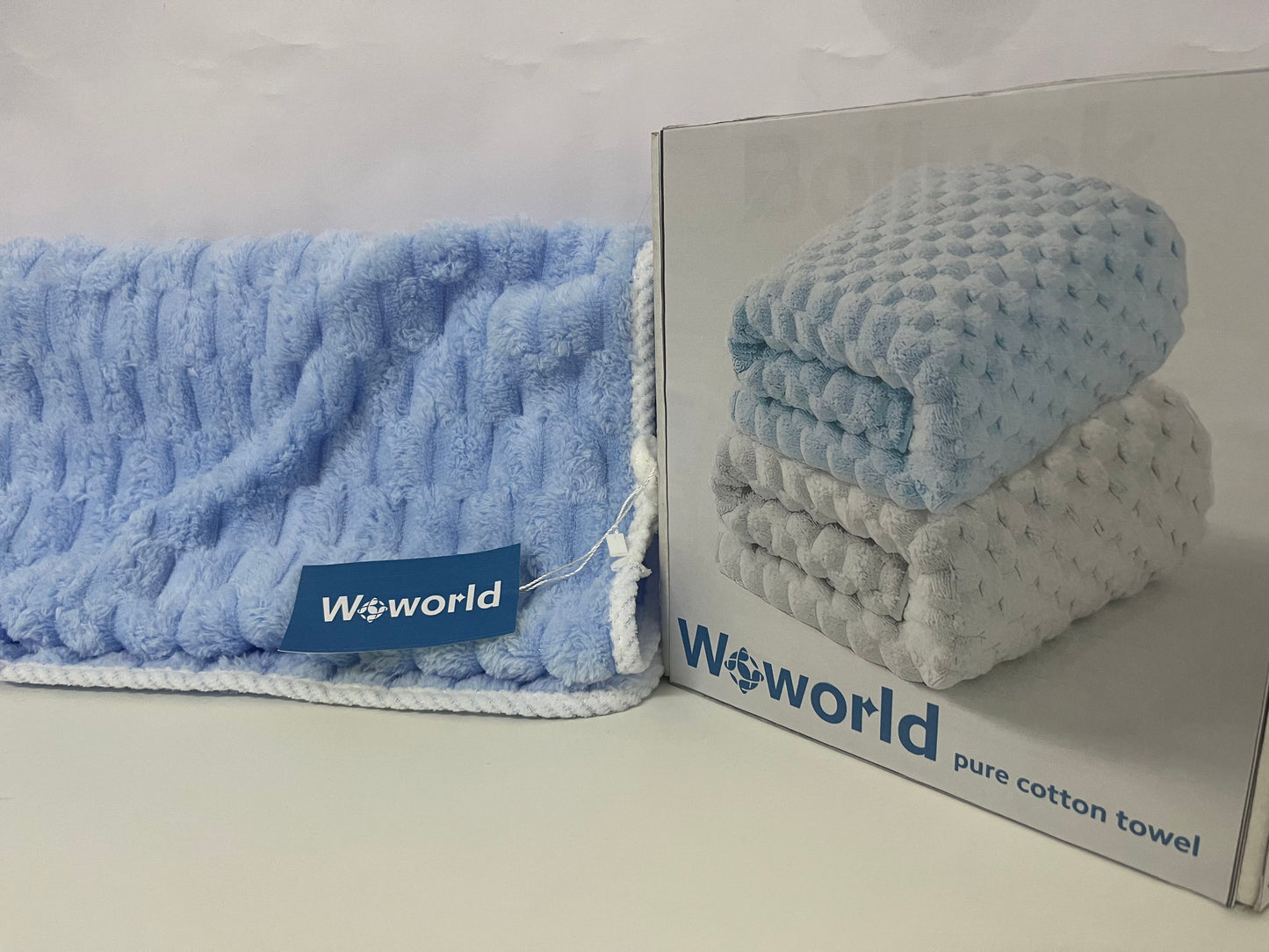 【Woworld Towels】—— Soft Pure Cotton Towel for Daily Use