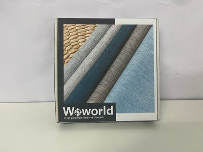【Woworld Table Cloth Made of Textile】—— Fresh & Simple Table Decor for Daily Use