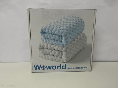 【Woworld Towels】—— Soft Pure Cotton Towel for Daily Use