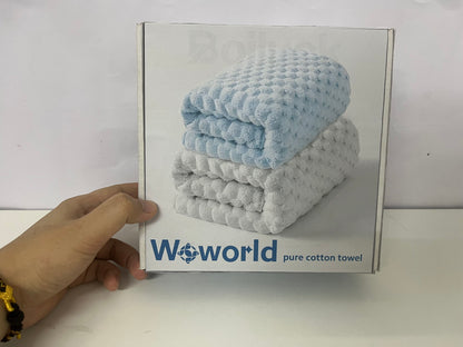 【Woworld Towels】—— Soft Pure Cotton Towel for Daily Use