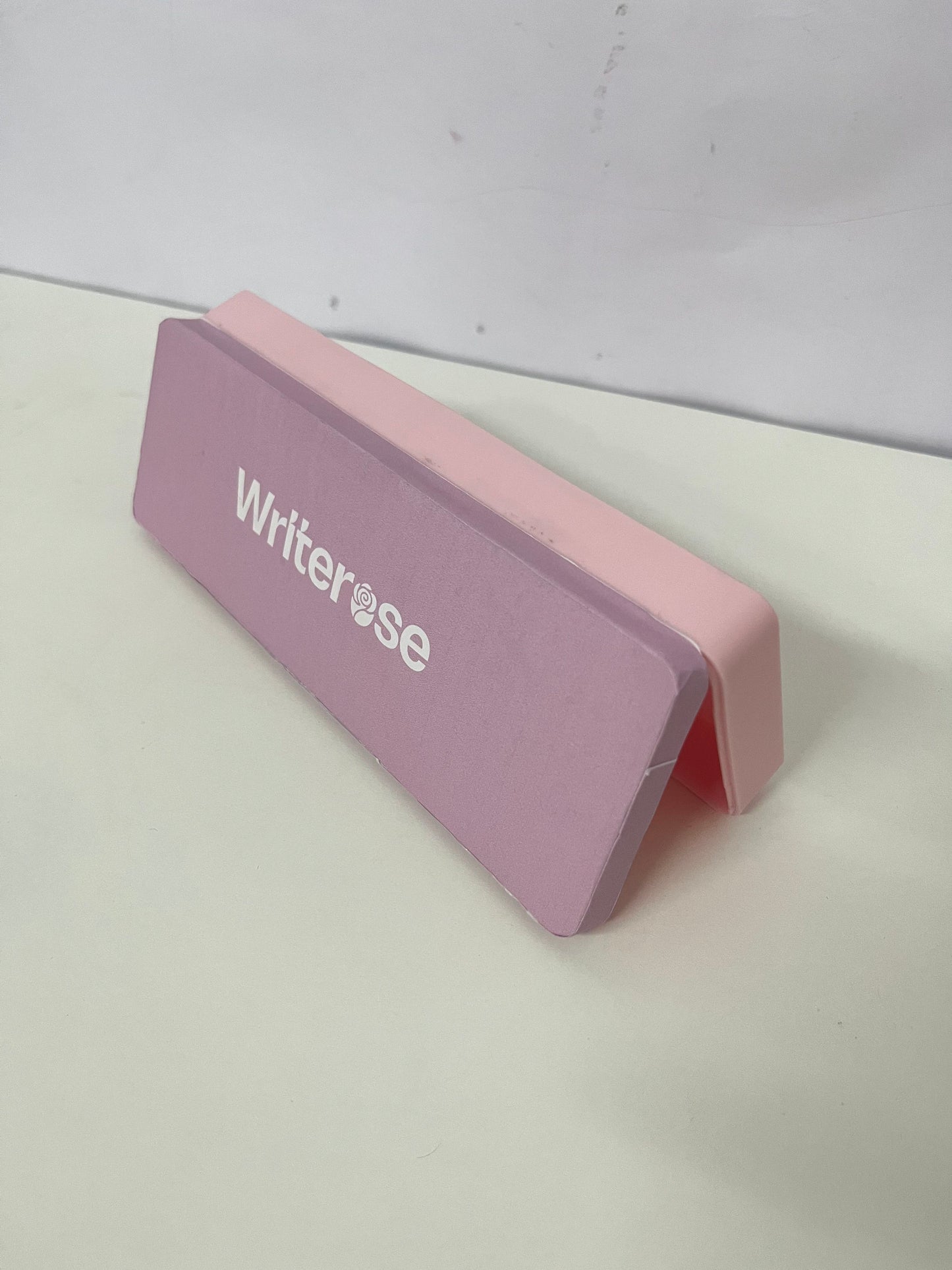 [Writerose Pen boxes]——Writerose Color-Block Pencil Case - Minimalist Large-Capacity Storage Box
