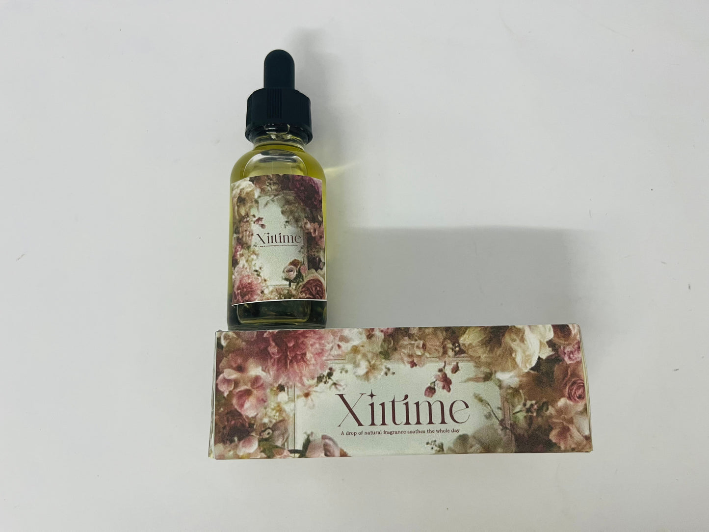 Xiitime Rose Multi-Use Oil, Organic Plant Fragrant Essential Oil Rose Oil for Face, Hair, Body, Nails Care and Massage