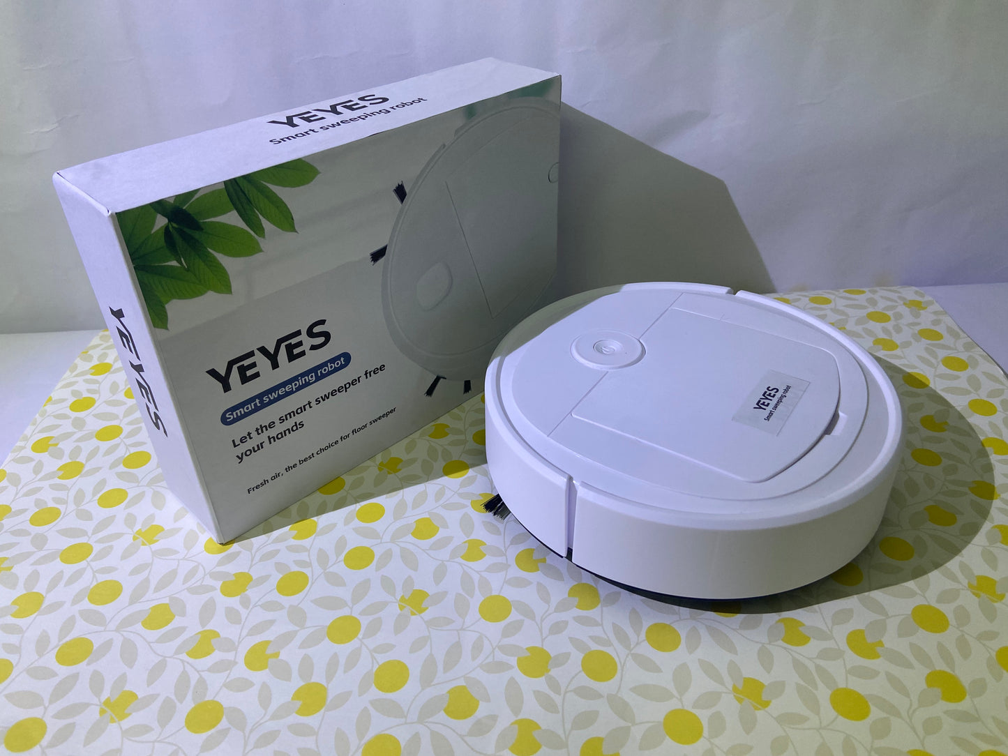 YEYES Electric sweepers , Powerful with Brush for Home Hard Floor Daily Cleaning