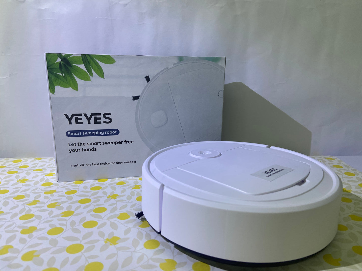 YEYES Electric sweepers , Powerful with Brush for Home Hard Floor Daily Cleaning
