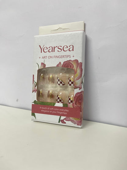 【Yearsea False Nails – Art on Fingertips】—— Effortless Elegance for Daily Style