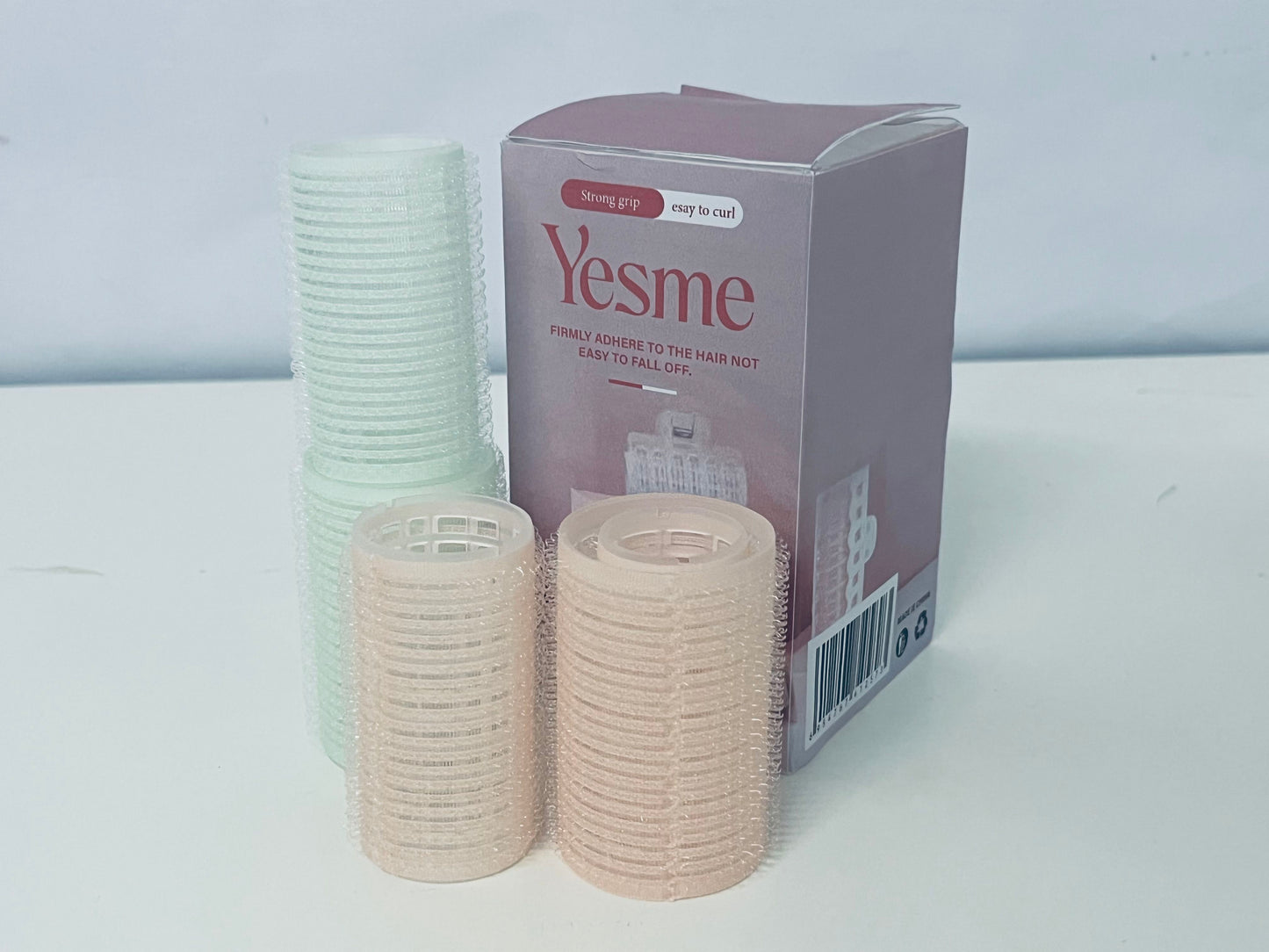Yesme Non-electric hair rollers Self-Adhesive Hair Rollers Strong Grip Easy Curling An Efficient Choice for Home Hairdressing