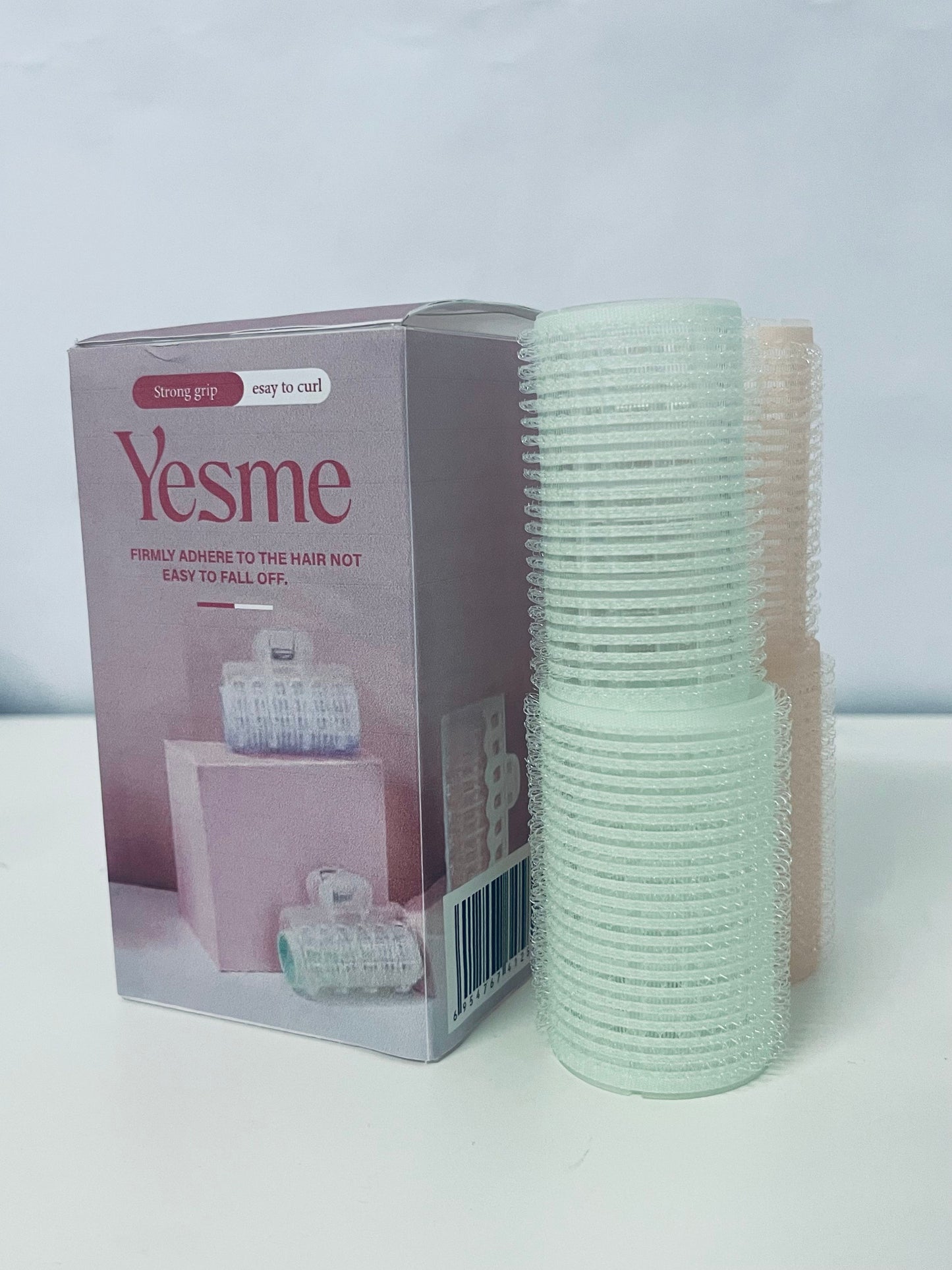 Yesme Non-electric hair rollers Self-Adhesive Hair Rollers Strong Grip Easy Curling An Efficient Choice for Home Hairdressing