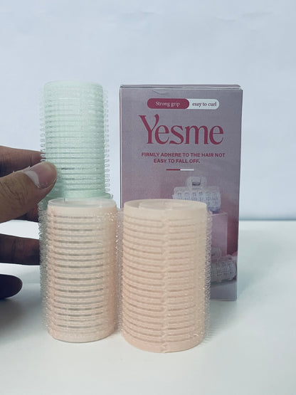 Yesme Non-electric hair rollers Self-Adhesive Hair Rollers Strong Grip Easy Curling An Efficient Choice for Home Hairdressing