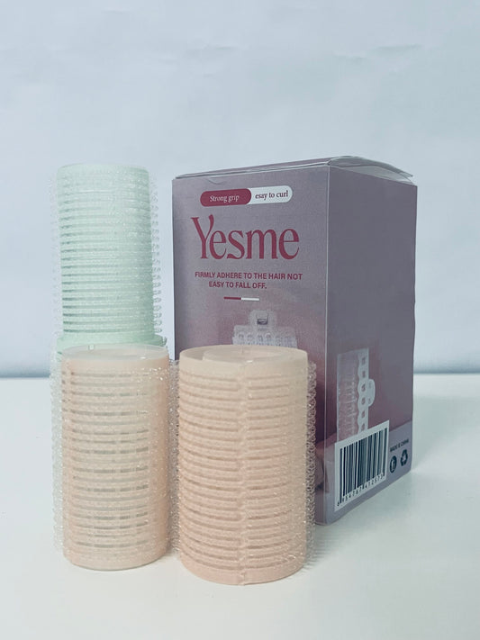 Yesme Non-electric hair rollers Self-Adhesive Hair Rollers Strong Grip Easy Curling An Efficient Choice for Home Hairdressing