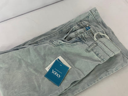 Yoney Light Blue Washed Jeans: A Sincere Combination of Retro Style and Comfortable Wearing
