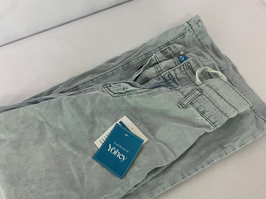 Yoney Light Blue Washed Jeans: A Sincere Combination of Retro Style and Comfortable Wearing