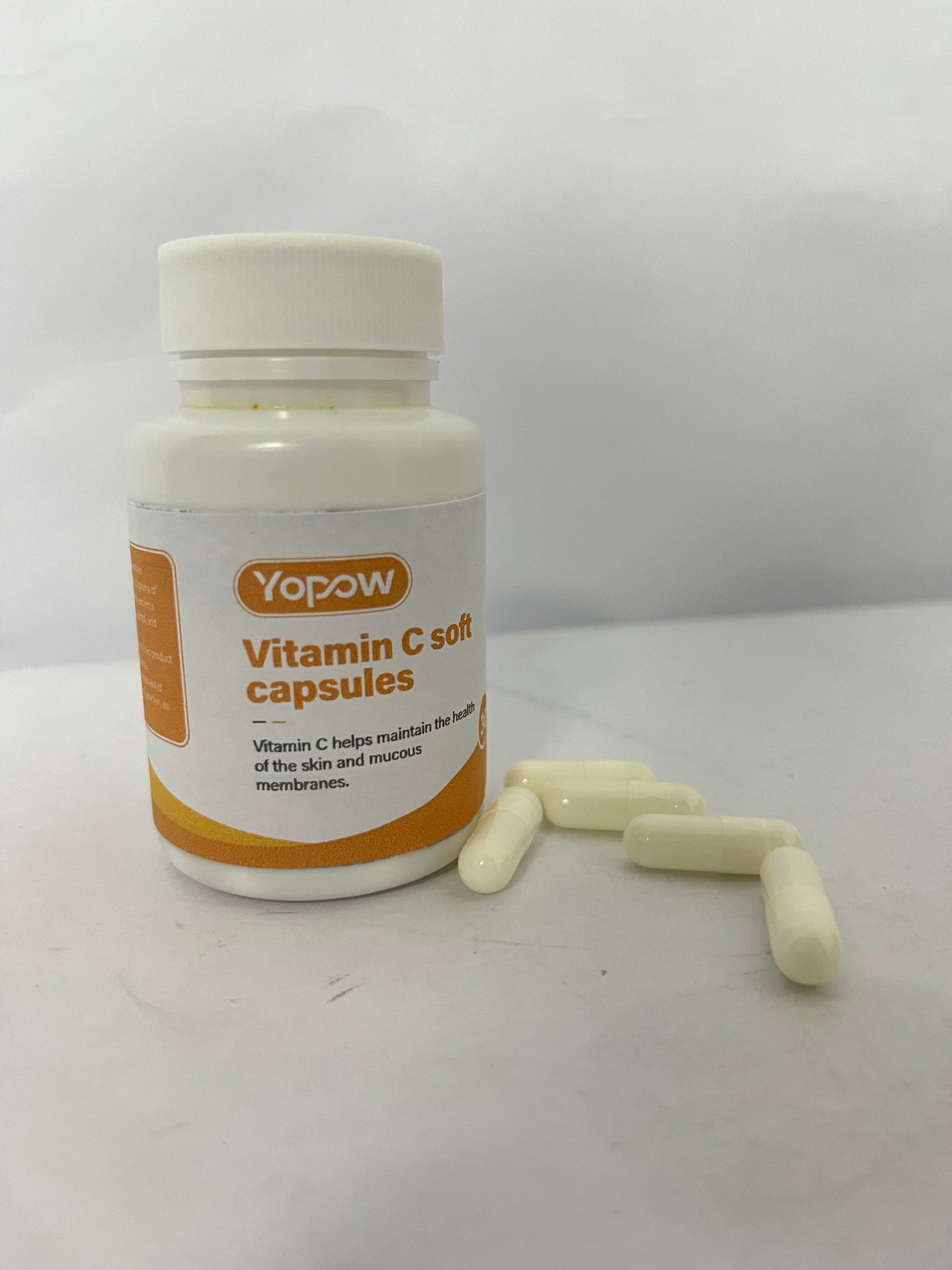 Yopow Vitamins C Soft Capsules: Daily Care for Skin and Mucous Membrane Health