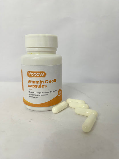 Yopow Vitamins C Soft Capsules: Daily Care for Skin and Mucous Membrane Health