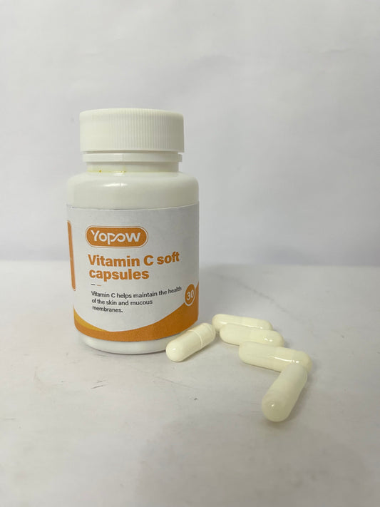 Yopow Vitamins C Soft Capsules: Daily Care for Skin and Mucous Membrane Health