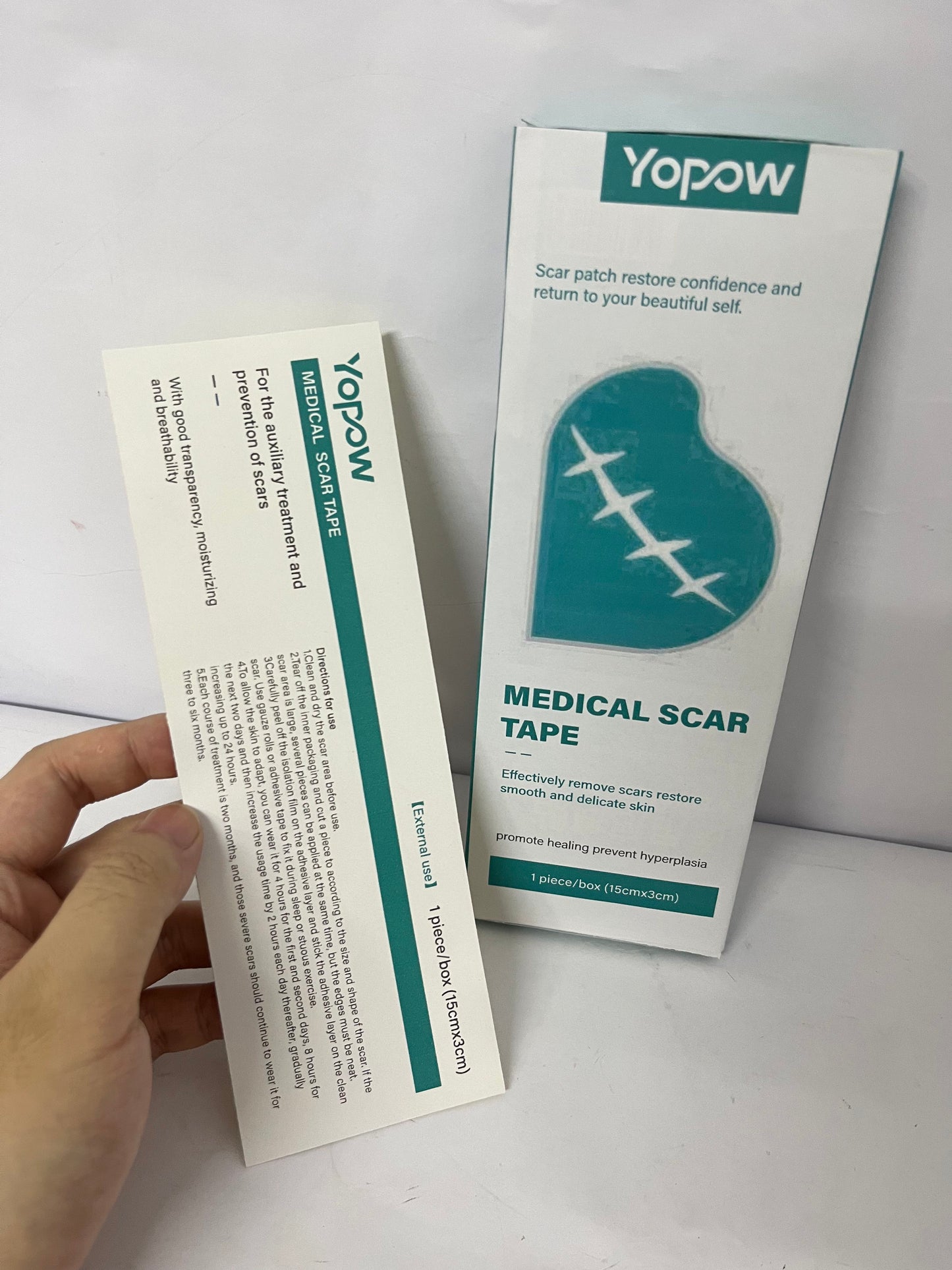 Yopow Medical dressings Medical Scar Tape: Regain Confidence and Restore Smooth and Delicate Skin