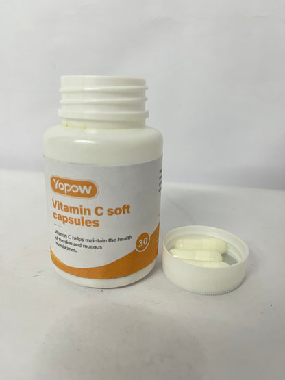 Yopow Vitamins C Soft Capsules: Daily Care for Skin and Mucous Membrane Health