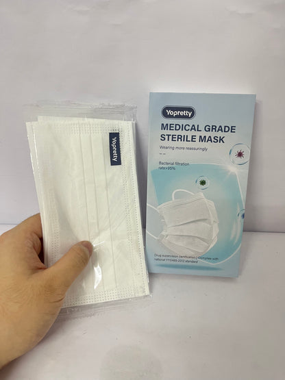 Yopretty Sanitary masks Medical Grade Sterile Mask: Professional Protection, Peace of Mind Every Moment