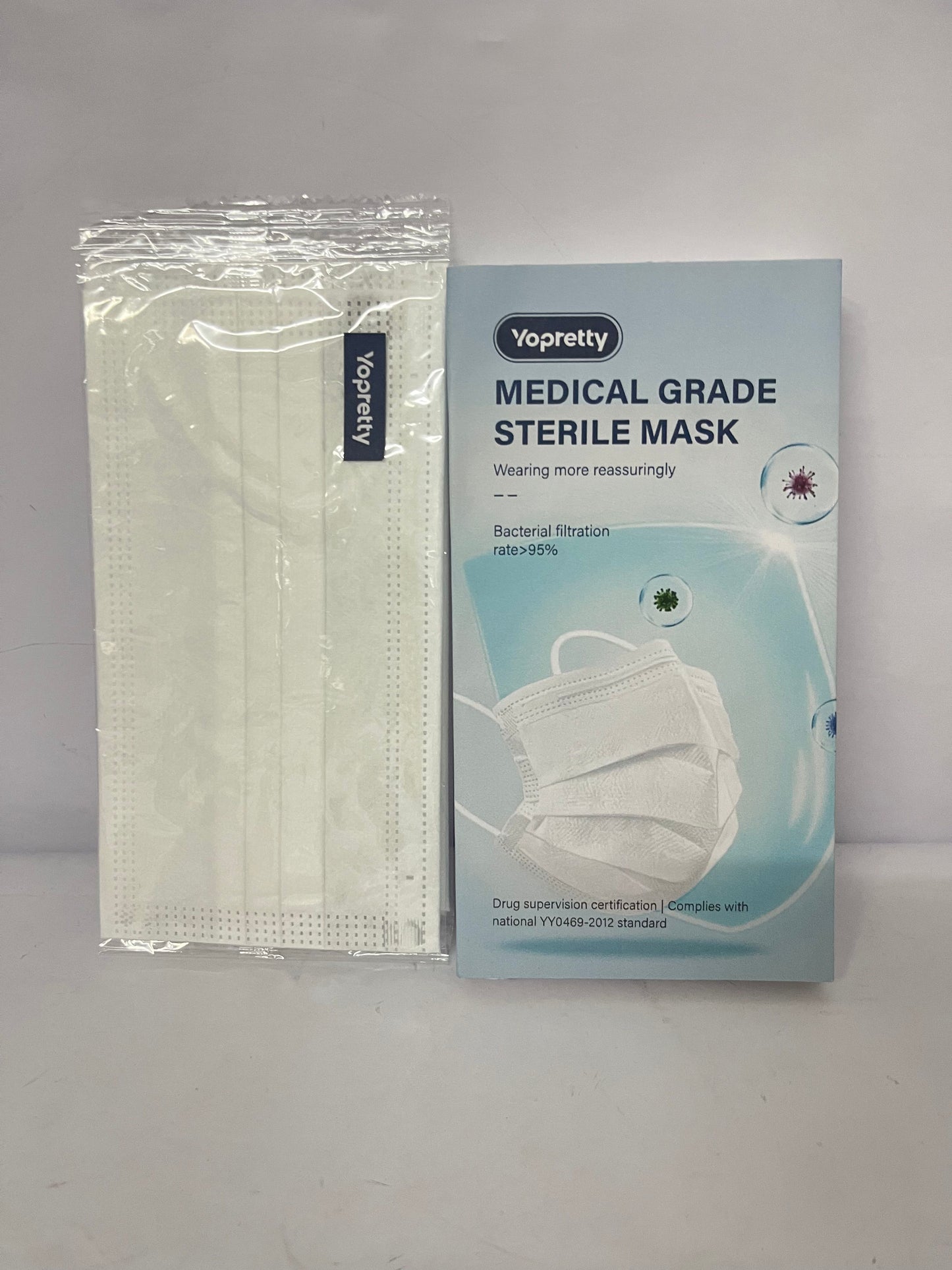Yopretty Sanitary masks Medical Grade Sterile Mask: Professional Protection, Peace of Mind Every Moment