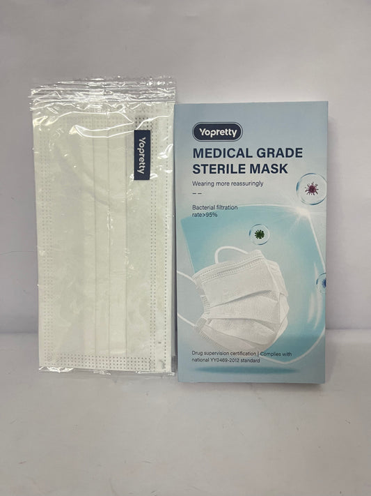 Yopretty Sanitary masks Medical Grade Sterile Mask: Professional Protection, Peace of Mind Every Moment