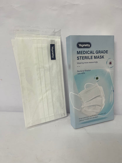 Yopretty Sanitary masks Medical Grade Sterile Mask: Professional Protection, Peace of Mind Every Moment