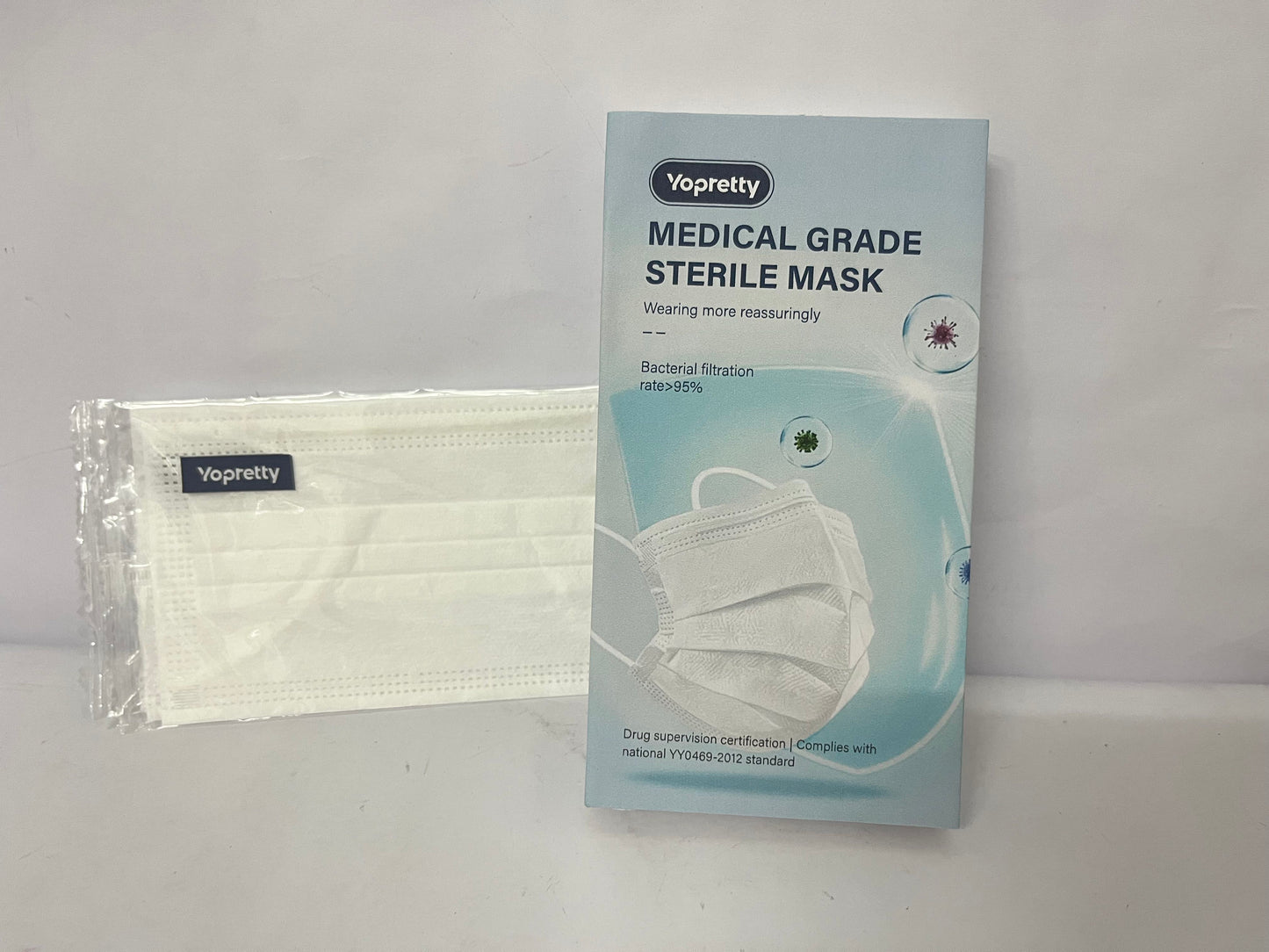 Yopretty Sanitary masks Medical Grade Sterile Mask: Professional Protection, Peace of Mind Every Moment