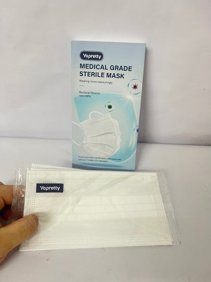 Yopretty Sanitary masks Medical Grade Sterile Mask: Professional Protection, Peace of Mind Every Moment