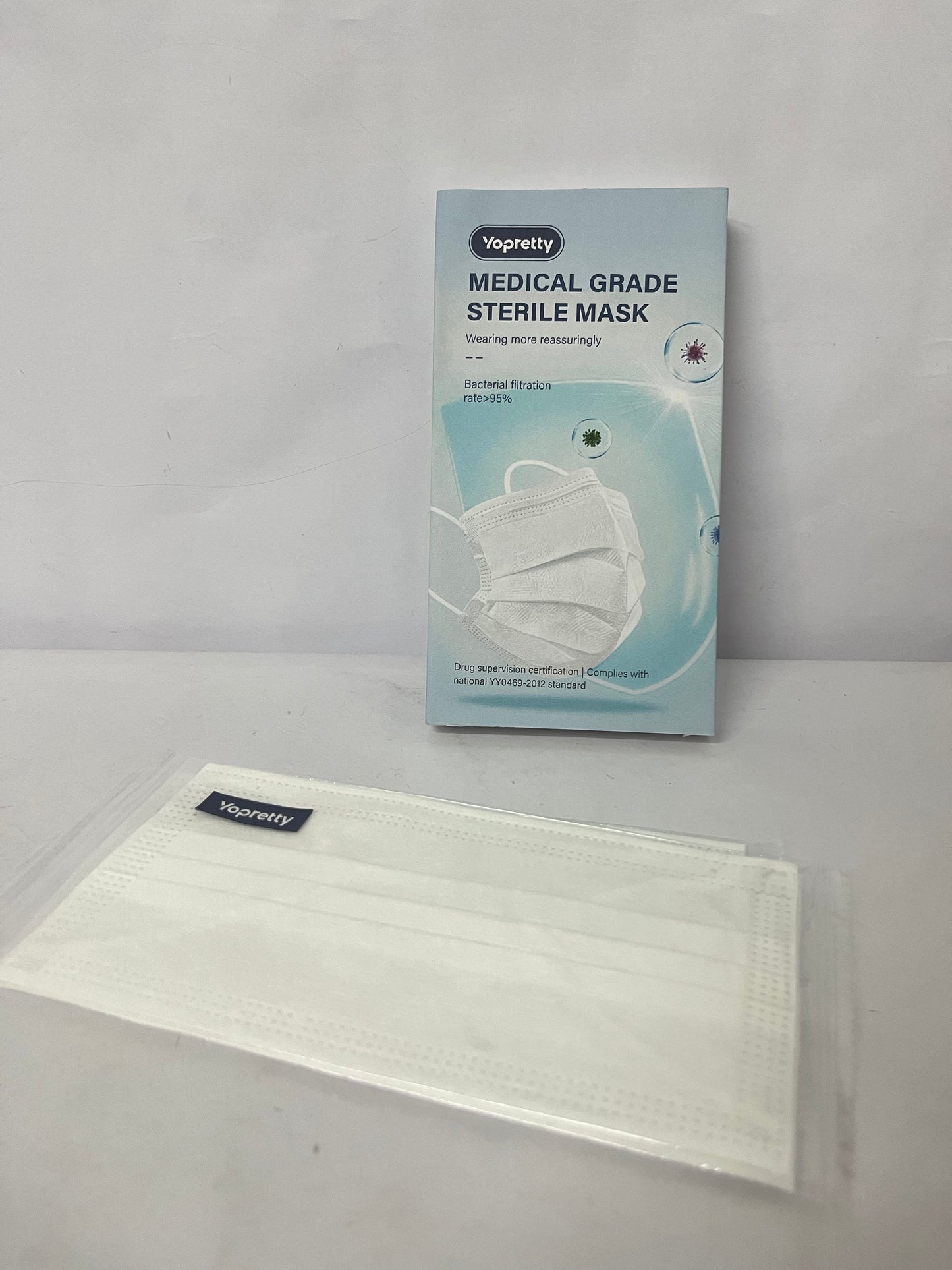 Yopretty Sanitary masks Medical Grade Sterile Mask: Professional Protection, Peace of Mind Every Moment