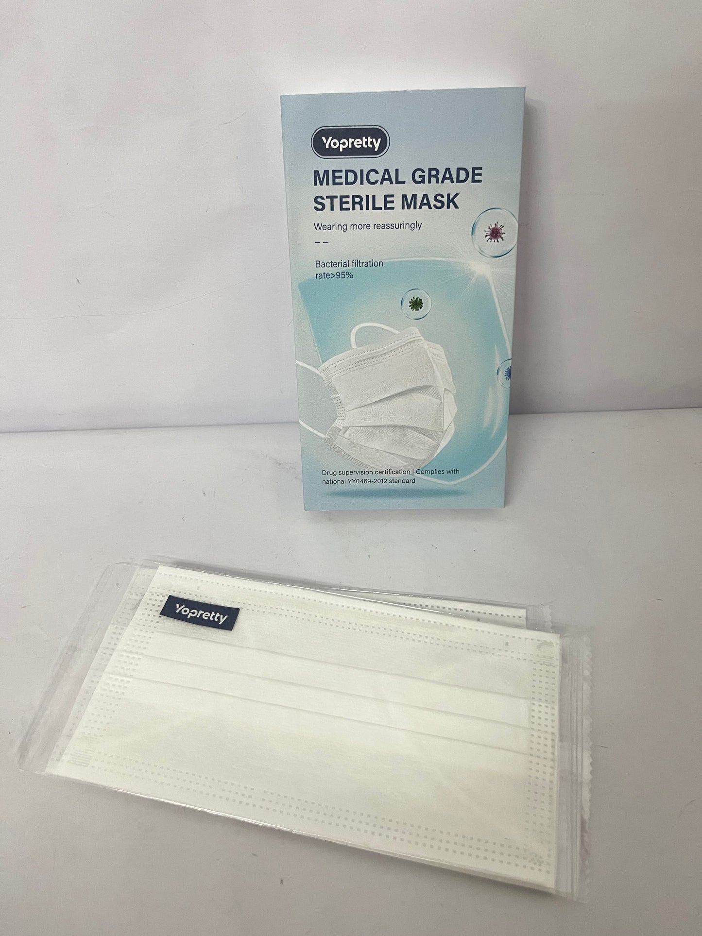 Yopretty Sanitary masks Medical Grade Sterile Mask: Professional Protection, Peace of Mind Every Moment