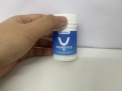 YoungRoot Gut-Care Probiotics Tablets— Daily Gut Balance Support Supplement