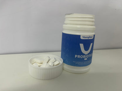 YoungRoot Gut-Care Probiotics Tablets— Daily Gut Balance Support Supplement
