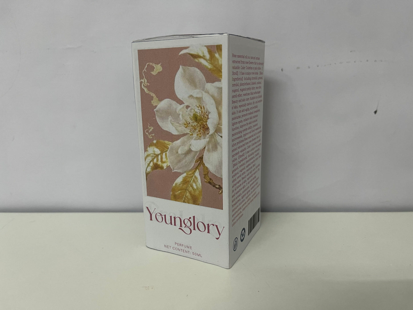 Younglory Gardenia Scent Perfume 50ml Fresh & Elegant A Gentle Atmosphere Fragrance for Daily Commute