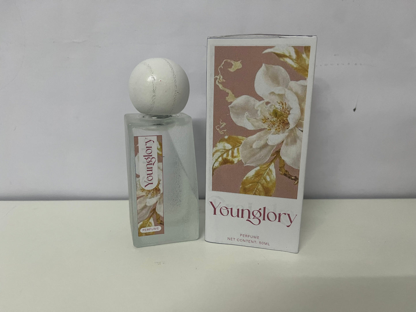 Younglory Gardenia Scent Perfume 50ml Fresh & Elegant A Gentle Atmosphere Fragrance for Daily Commute