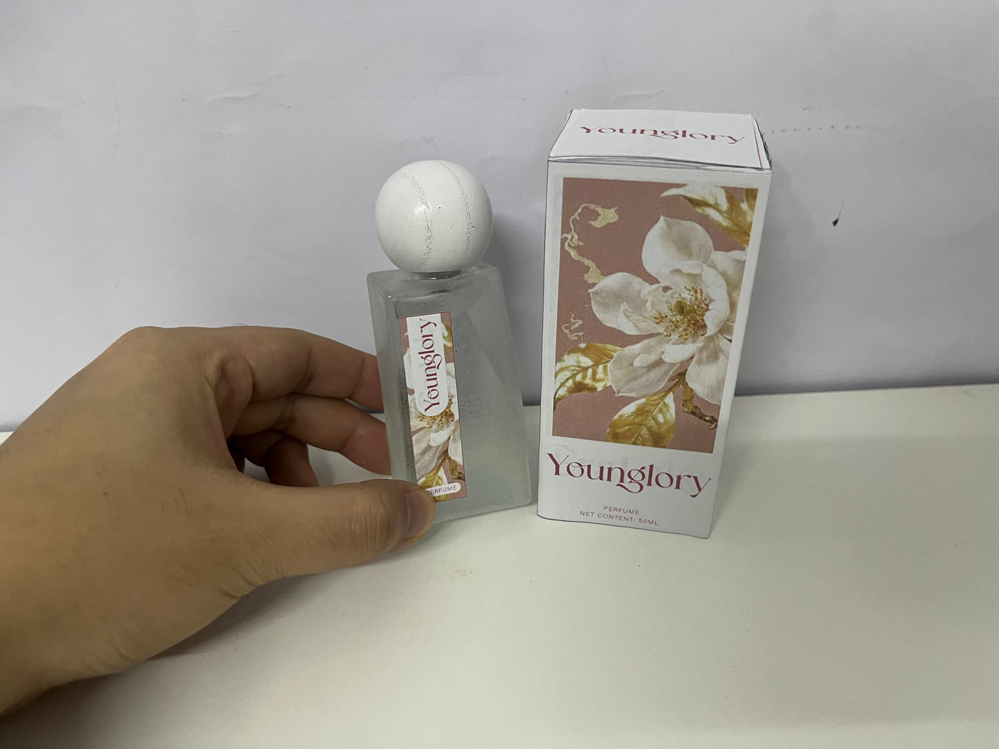 Younglory Gardenia Scent Perfume 50ml Fresh & Elegant A Gentle Atmosphere Fragrance for Daily Commute