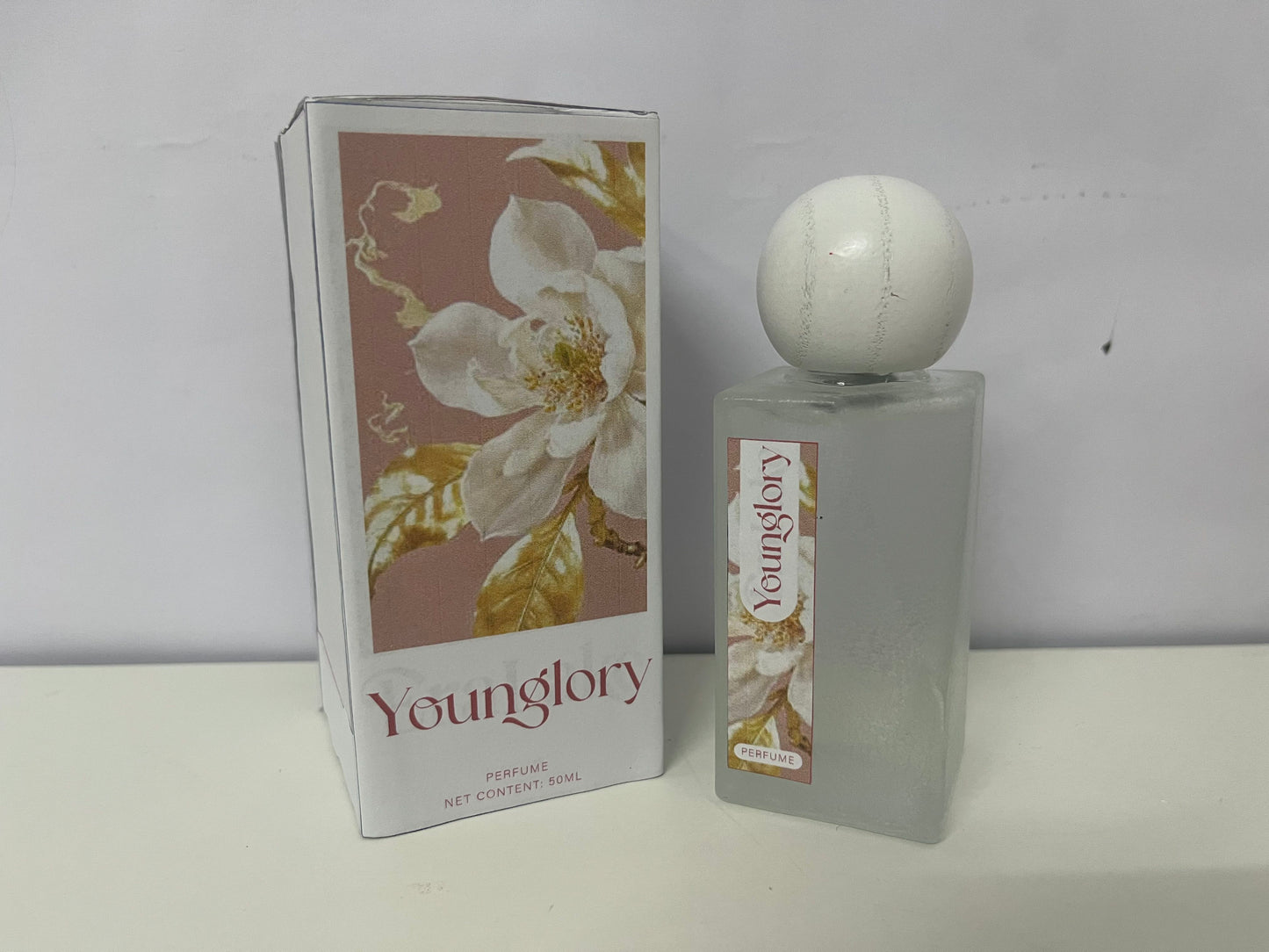 Younglory Gardenia Scent Perfume 50ml Fresh & Elegant A Gentle Atmosphere Fragrance for Daily Commute