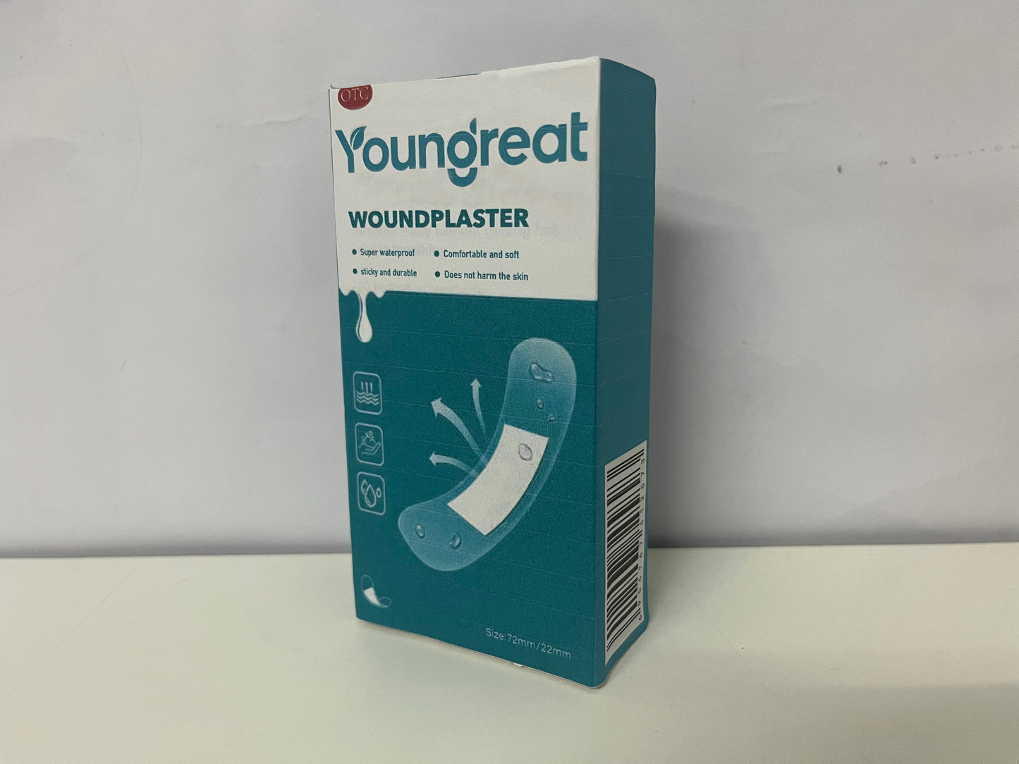 Youngreat Waterproof & Breathable Woundplaster Daily Protection A Portable Practical Item for Wound Care