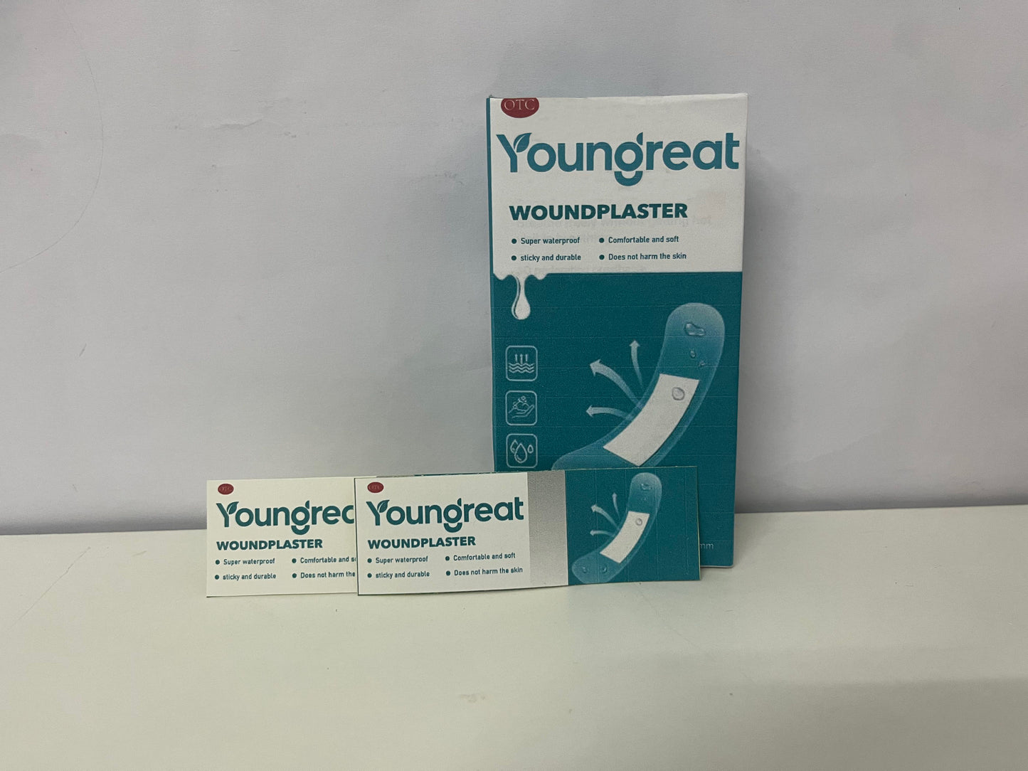 Youngreat Waterproof & Breathable Woundplaster Daily Protection A Portable Practical Item for Wound Care