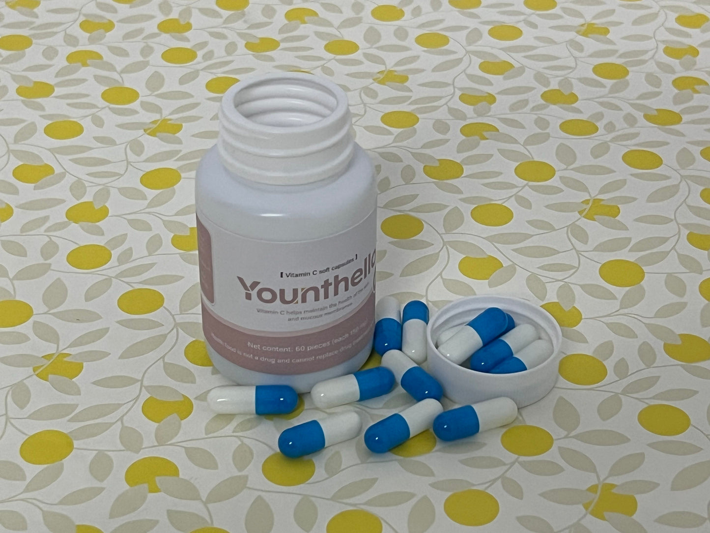 Younthello Vitamin C 150mg Capsules - Extra Strength Vegan Vitamin C for Daily Antioxidant & Immune Support - Non-GMO, USA Manufactured - 60 Capsules[60-Day Supply]