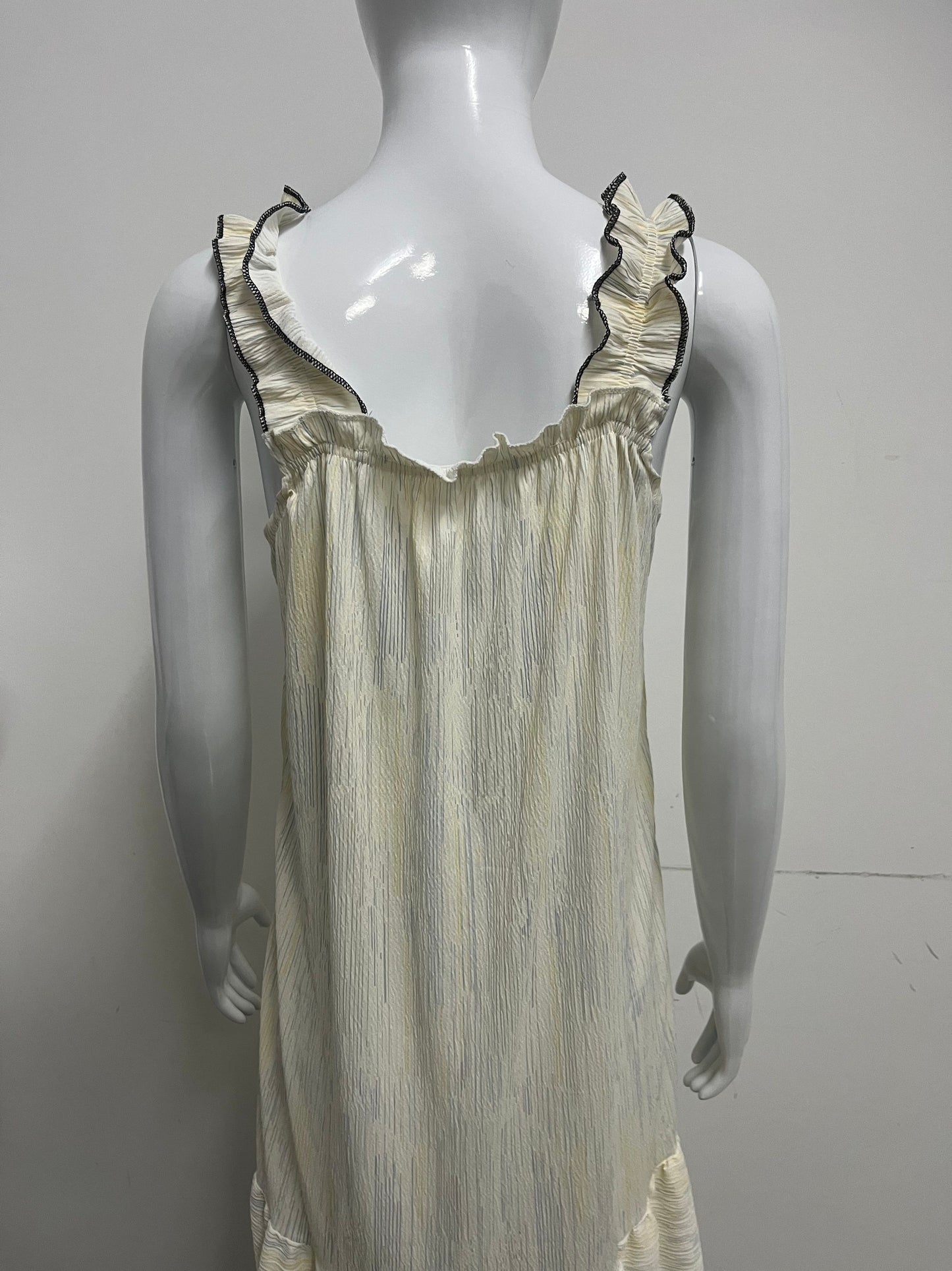[Youtalk Sleepwear]-French Sweet Camisole  - Ruffled Pleated Texture Loungewear