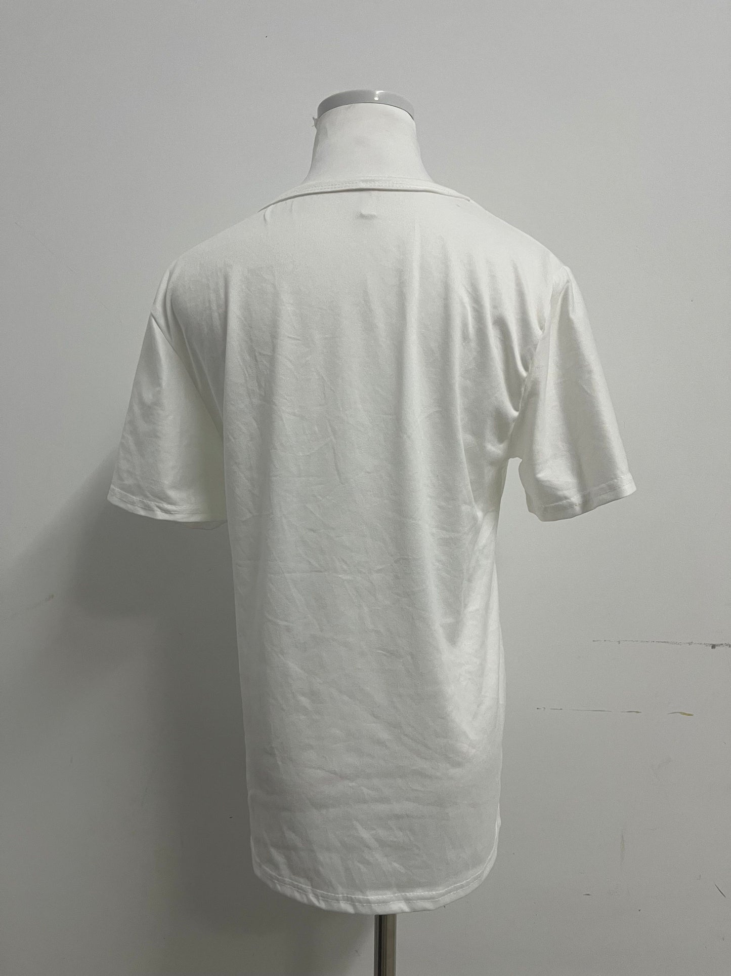 Yetop Classic White Crew Neck Short Sleeve T-Shirt Comfortable & Versatile, Quality Choice