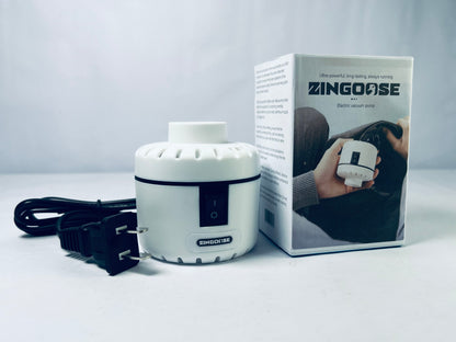 ZINGOOSE Electric Pump for Vacuum Bags, Compression Bag Pump for Vacuuming Clothing, Quilts, Portable Storage Bag Pump